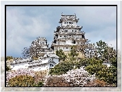 Zamek Himeji, Himeji-jō, Zamek Białej Czapli, Miasto Himeji, Japonia