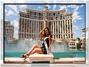 Jimena Navarrete, Hotel, Bellagio, Fontanna, Las Vegas