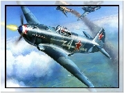 Yak-3, Chmury