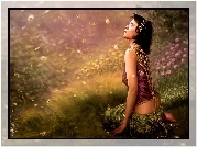 Kobieta, Natura, Fantasy