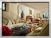 Salon, Meble, Schody