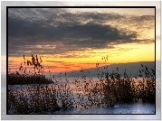 Jezioro, Chmury
