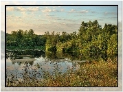 Jezioro, Odbicie