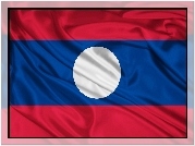 Flaga, Laos
