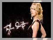 Taylor Swift, Blondynka, Napis