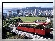 Nowa Zelandia, Wellington, Miasto, Tramwaj