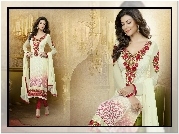 Kobieta, Aktorka, Bollywood, Strój, Salwar, Kameez