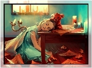 Cyril Rolando, Dziewczynka, Miś, Listy