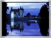 Zamek w Sully Sur Loire, Chateau de Sully-sur-Loire, Francja