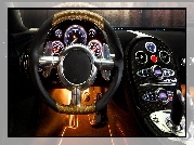 Wnętrze, Bugatti, Veyron