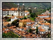 Brazylia, Ouro Preto, Domy, Kościół
