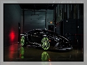 Lamborghini, Aventador, LP700-4, Czarny, Garaż,
