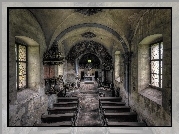 Stary, Zniszczony, Kościół