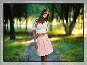 Kobieta, Sylwetka, Moda