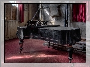 Fortepian, Zaniedbane, Wnętrze