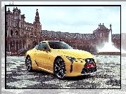 Żółty, Lexus LC500, Sewilla