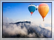 Balony, Góry, Mgła