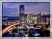 Singapur, Wieżowce, Port