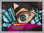 Oko, Mural, Street art