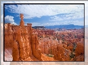 Stany Zjednoczone, Stan Utah, Park Narodowy Bryce Canyon, Kanion, Skały