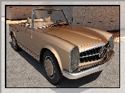 Zabytkowy, Mercedes Benz 230SL W113, 1963-1967