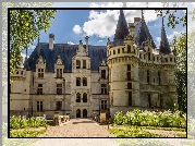 Francja, Azay-le-Rideau, Zamek