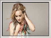 Dziewczyna, Kolorowe, Włosy, Bridgit Mendler, Aktorka, Piosenkarka