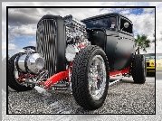 Hot Rod, Supercar, Retro, Samochód