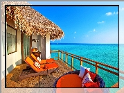 Lato, Malediwy, Tropiki, Kurort, Morze, Wakacje
