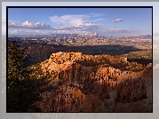 Stany Zjednoczone, Stan Utah, Park Narodowy Bryce Canyon, Skały, Kanion