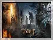 Hobbit, Pustkowie Smauga, Gandalf, Bilbo