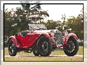 Alfa Romeo, Zabytkowy, Park, Drzewa