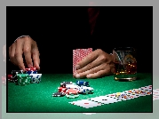 Poker, Karty, Żetony