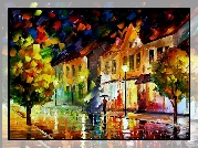 Leonid, Afremov, Przechodzień