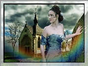 Kobieta, Kościół, Fractalius