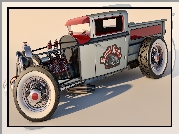 Zabytkowy, Ford Model A Pickup, 1930, Hot Rod