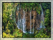Chorwacja, Plitvice, Park Narodowy Jezior Plitwickich, Wodospad Galowacki Buk