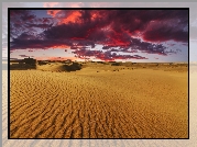 Mongolia, Pustynia Gobi, Chmury