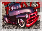 Zabytkowy, Chevrolet 3100 Pickup, 1954, Bok