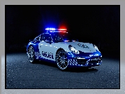 Samochód, Policyjny, Porsche 911 Carrera, 2014