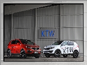 Biała, Czerwona, Kia Sportage, KTW Tuning, 2013