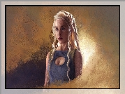 Serial, Gra o Tron, Game of Thrones, Daenerys Targaryen, Aktorka, Emilia Clarke