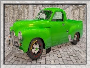Zabytkowy, Zielony, Holden 50-2106 FX, 1951