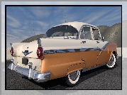 Ford Fairlane Town Sedan, 1956, Zabytkowy, 3D