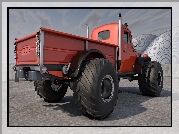 Dodge Power Wagon, 1946, Zabytkowy, 3D
