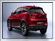 Czerwona, Mazda CX-3, AWD