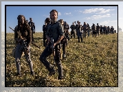 Serial, The Walking Dead, Żywe trupy, Rick Grimes - Andrew Lincoln, Michonne - Danai Gurira