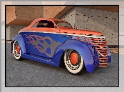 Zabytkowy, Ford Street Rod, 1937, Bok