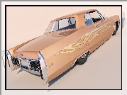 Zabytkowy, Cadillac DeVille Coupe, 1965, 3D