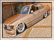 Mercedes Benz 560 SEC AMG, 1991, Bok